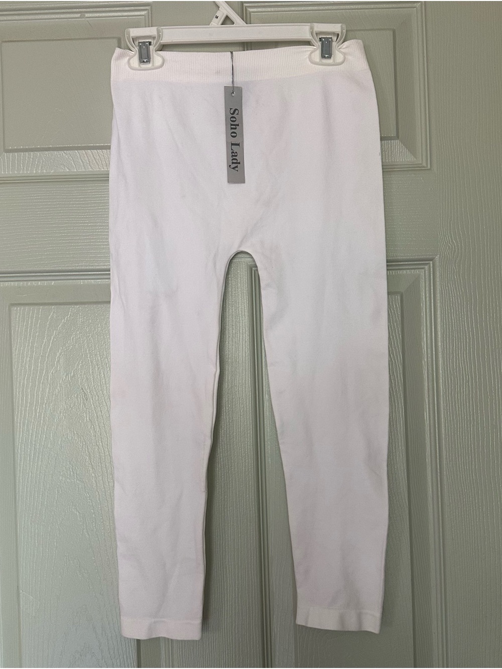 Soho Lady White Leggings - Soft Everyday Stretch